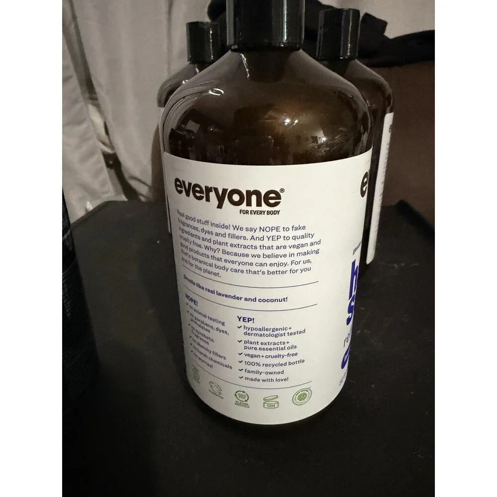 2-Count,Everyone Hand Soap Refill Size Lavender + Coconut 32 oz. each